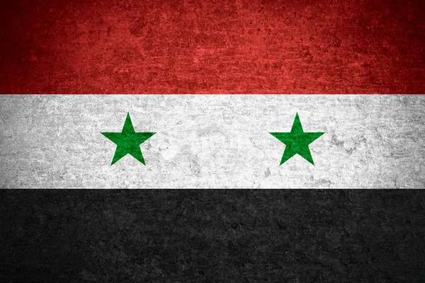 Syrien flagga — Stockfoto