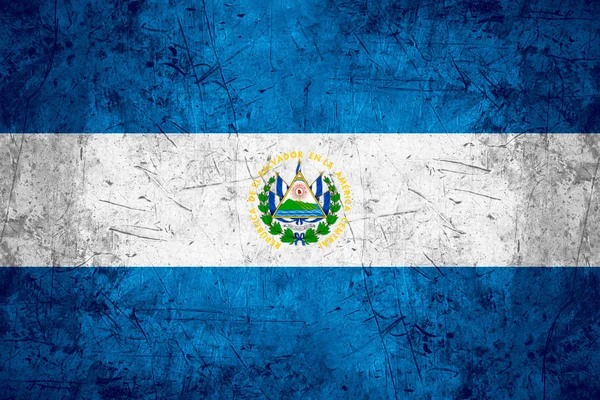 Bandera de El Salvador — Foto de Stock