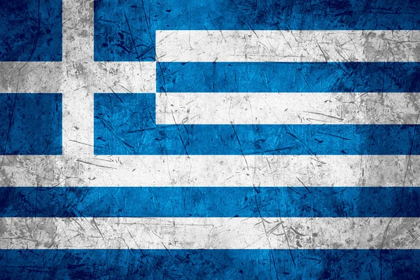 Drapeau de Grèce — Photo