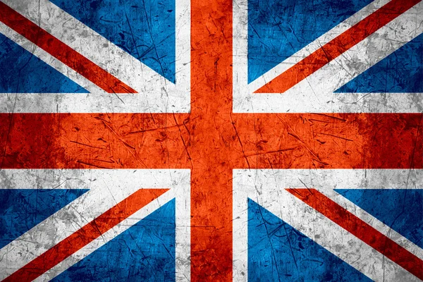 Große britische Flagge, vereinigtes Königreich — Stockfoto