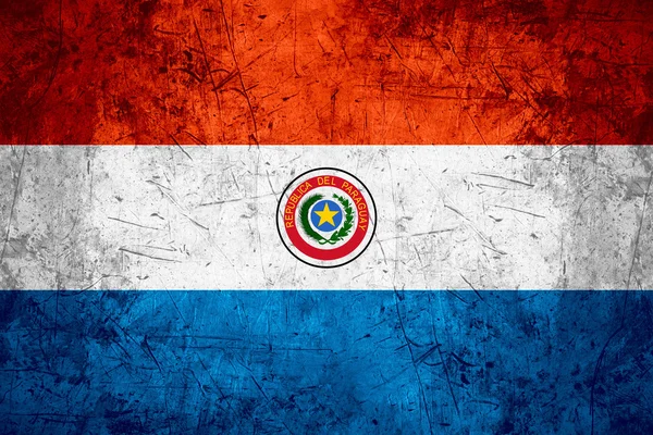 Bandiera di paraguay — Foto Stock