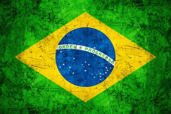 Flag of Brazil — Stock Photo, Image