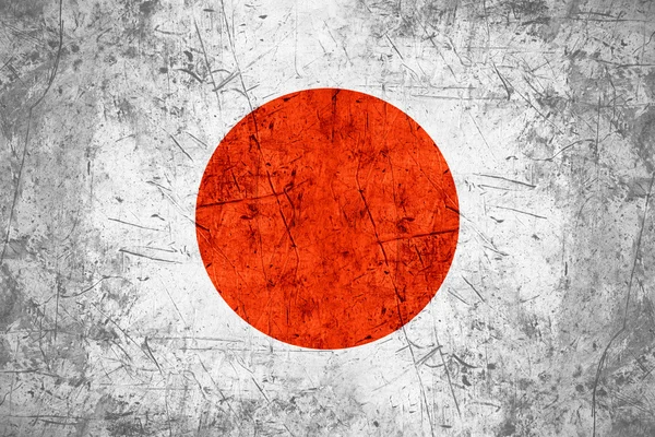 Flagge Japans — Stockfoto