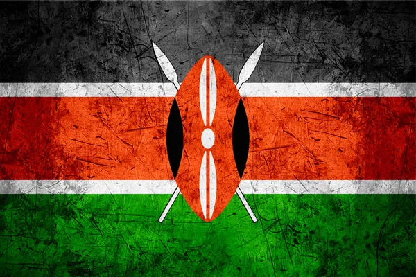 Bandera de Kenya — Foto de Stock