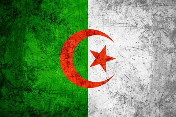 阿尔及利亚的旗子 — 图库照片