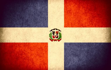 flag of Dominican Republic clipart