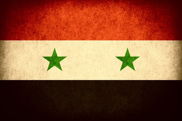 Bandera de Siria — Foto de Stock