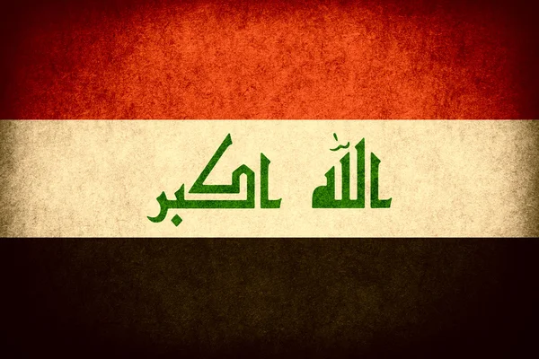 Flagge des Irak — Stockfoto