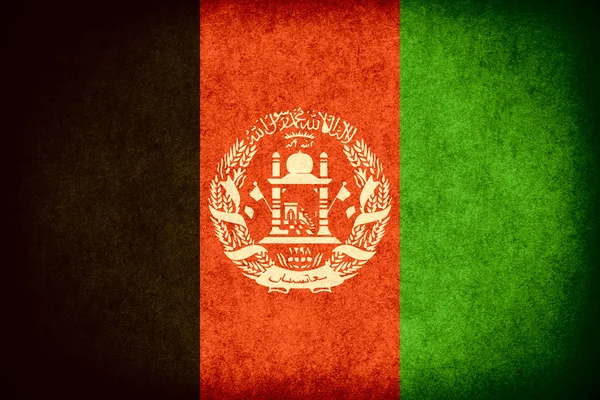 Vlajka Afghánistánu — Stock fotografie