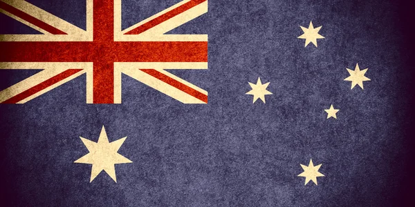 Australische Flagge — Stockfoto