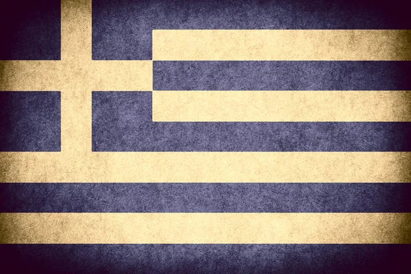 Bandeira da Grécia — Fotografia de Stock