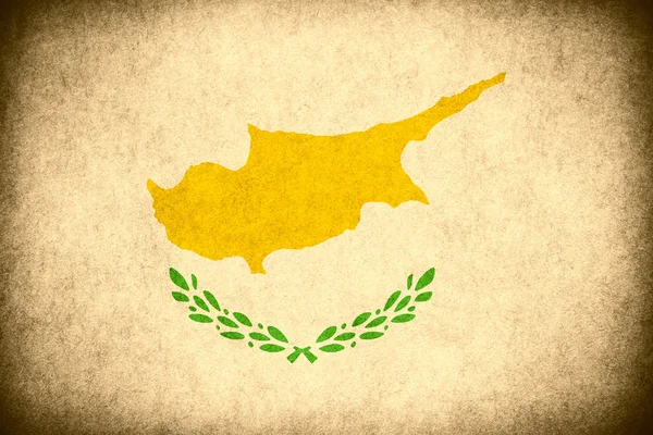 Flagge Zyperns — Stockfoto