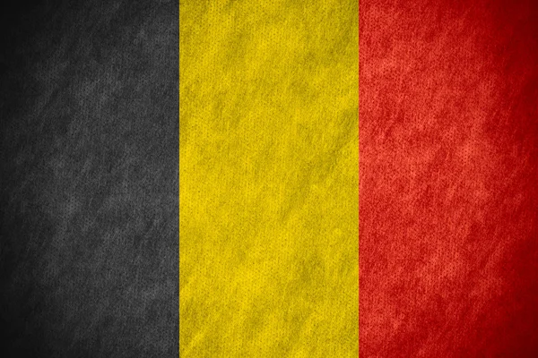 Under belgisk flagg — Stockfoto