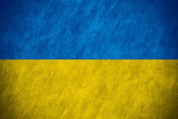 Flagge der Ukraine — Stockfoto