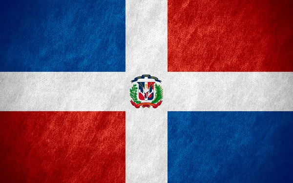 Flag of Dominican Republic — Stock Photo, Image