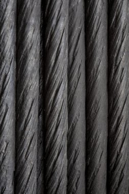 siyah çelik kablo arka plan