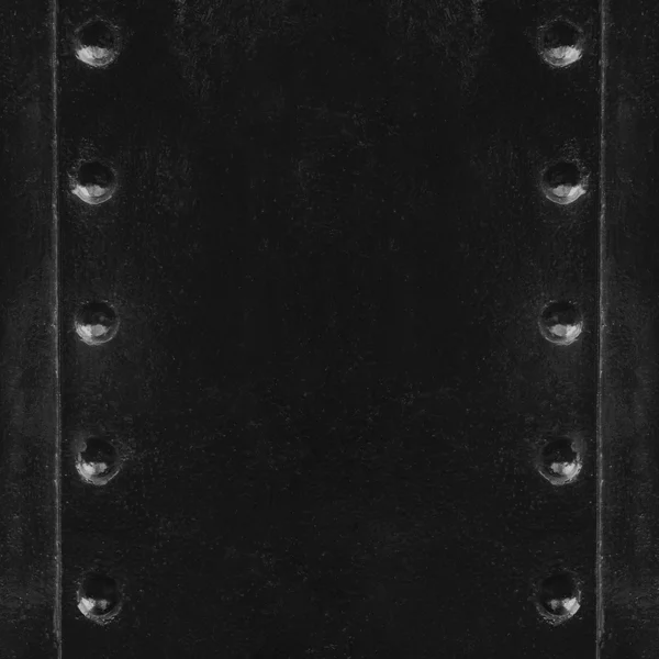 黑色的旧钢纹理 — 图库照片