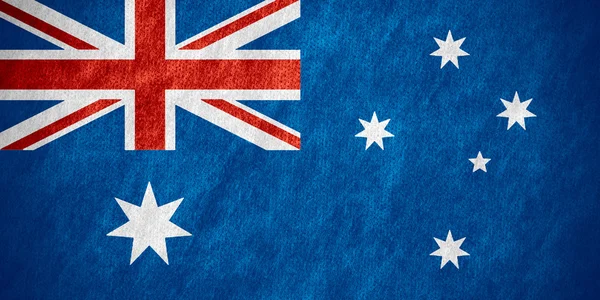 Australische Flagge — Stockfoto