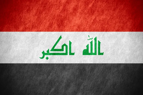 Bandera de Iraq — Foto de Stock