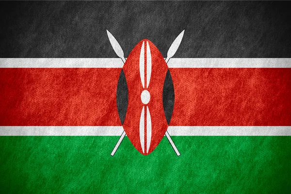 Bandiera del Kenya — Foto Stock