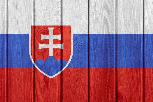 Flagga Slovakien — Stockfoto
