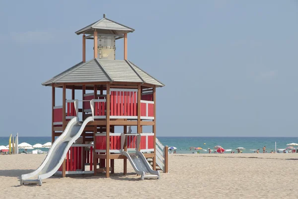 Zomerrodelbaan in het strand — Stockfoto