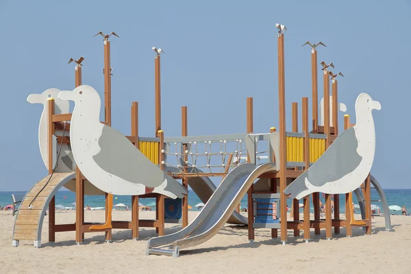 Zomerrodelbaan in het strand — Stockfoto