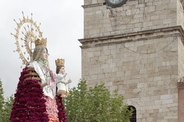 Virgen del Rosario en Torrejon de Ardoz — Foto de Stock