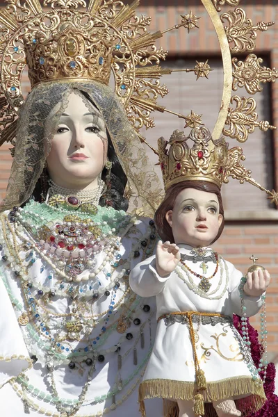 Virgen del Rosario en Torrejon de Ardoz — Foto de Stock