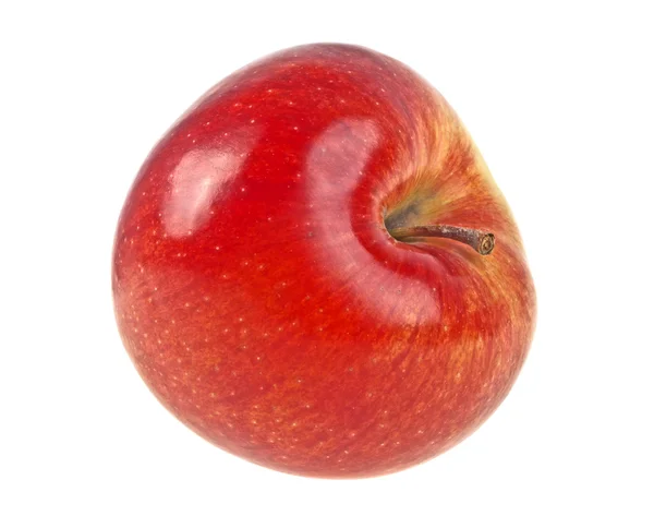 Pomme rouge isolée sur fond blanc — Photo