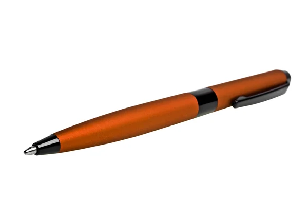 Ball point pen on a white background — Stock Photo, Image