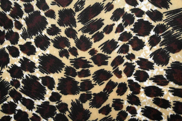Текстура тканини леопард — стокове фото
