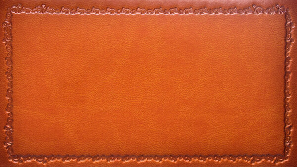 Кожаная этикетка
