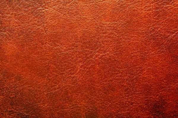 Brown leather texture, can use as background — Stockfoto