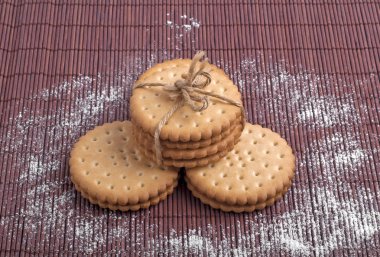 Tanımlama karanlık bir arka plan bambu