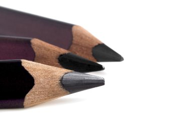 Sivri uçlu bir kalem sonuna yakın çekim