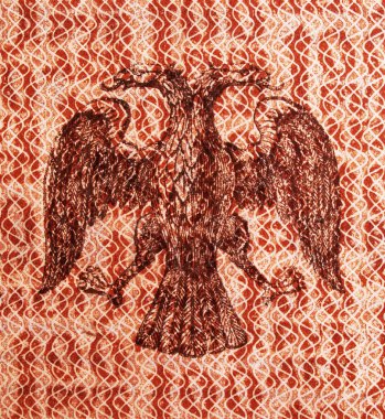 Eski Rus para, ayrıntılar. Görüntü kartal antika Rusya