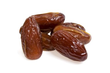 Beyaz arkaplanda izole edilmiş tarihler
