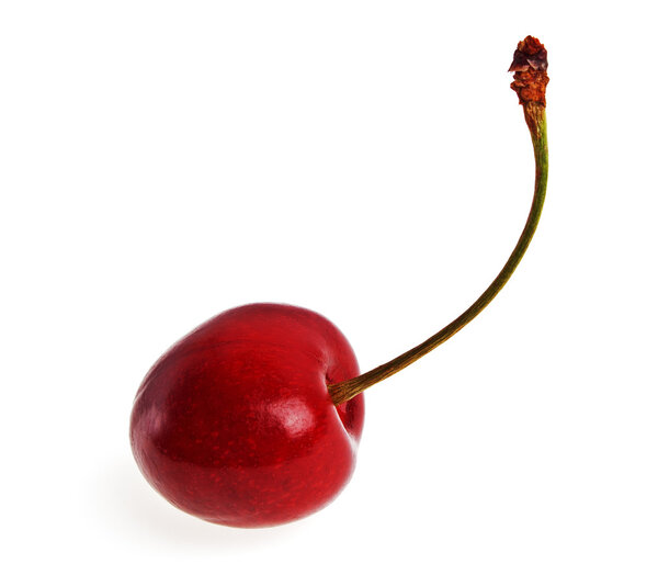 Cherry isolated on white background 
