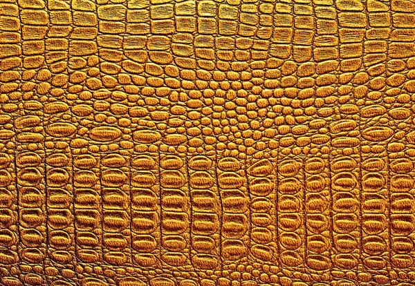 Fundo textura de couro de crocodilo — Fotografia de Stock