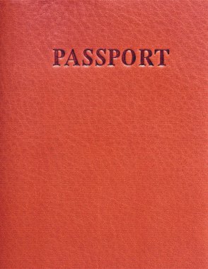 Pasaport için kapak deri, artalanları kullanabilirsiniz