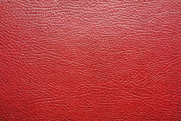 Czerwona skóra tekstura tło — Zdjęcie stockowe