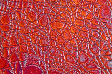 Kırmızı timsah desenli arka plan 