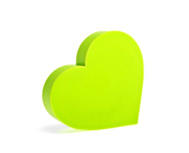 Kalp şeklinde silgi