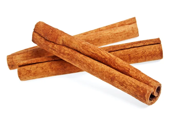 Cinnamon sticks isolated on white background — Stock Photo, Image