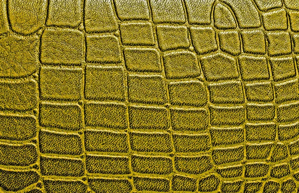 Yellow alligator patterned background — Stock Photo, Image