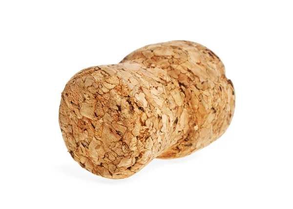 Wine cork isolated on white background — Stock Photo, Image