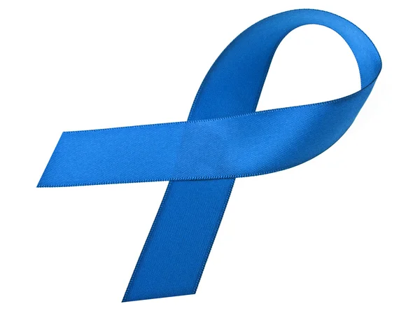 Blue ribbon Nisan ayında — Stok fotoğraf