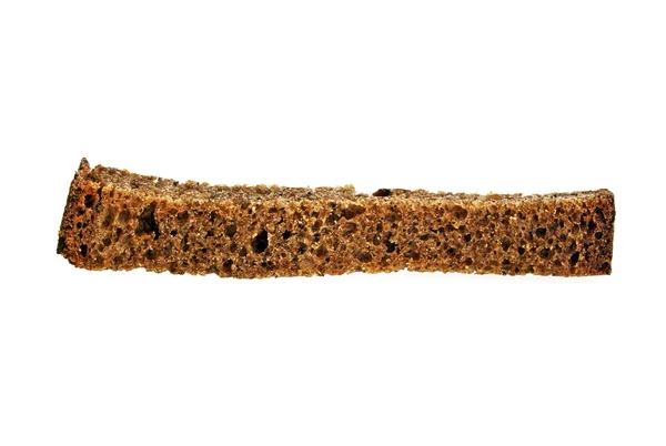 Delicious rye cracker on white background — Stock Photo, Image