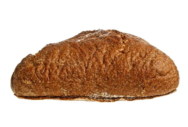 Hausgemachtes Brot, isoliert auf weißem Hintergrund — Stockfoto